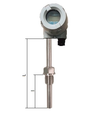 SBWR-2282/230熱電偶一體化數(shù)顯溫度變送器安裝圖片